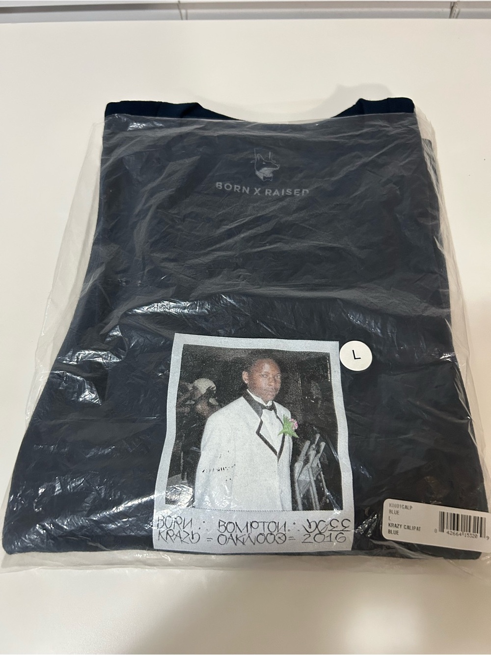 BORN X RAISED x YG “Bompton” size Large Collaborative Capsule Tee